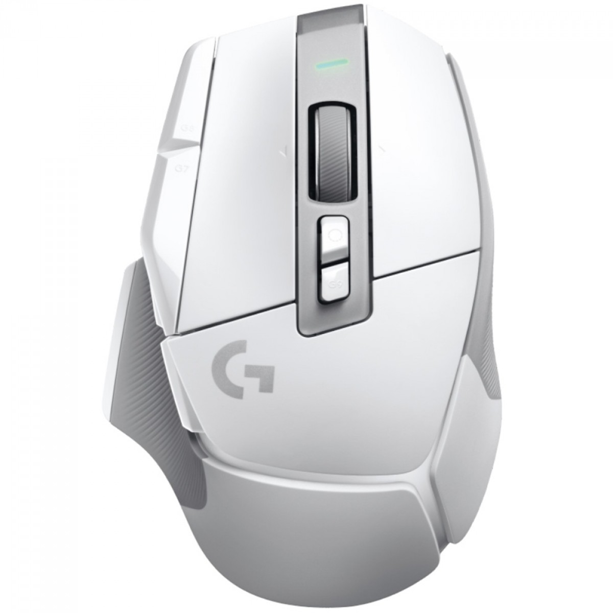 Mouse Gamer Logitech G502 X LightSpeed, Wireless, 25600 DPI, 13 Botões, Sensor HERO 25K, Switch Híbrido, Branco, 910-00618 