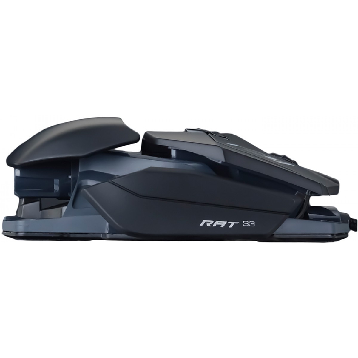 Mouse Gamer Mad Catz RAT Pro S3, 7200 DPI, 8 Botões, Black, MR03DCAMBL00