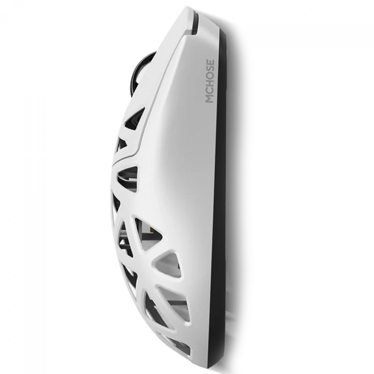 Mouse Gamer MCHOSE A7X Ultra, Wireless, Bluetooth, 42000 DPI, 8K, Sensor PAW3950 TI, Branco, MC-A7X-1