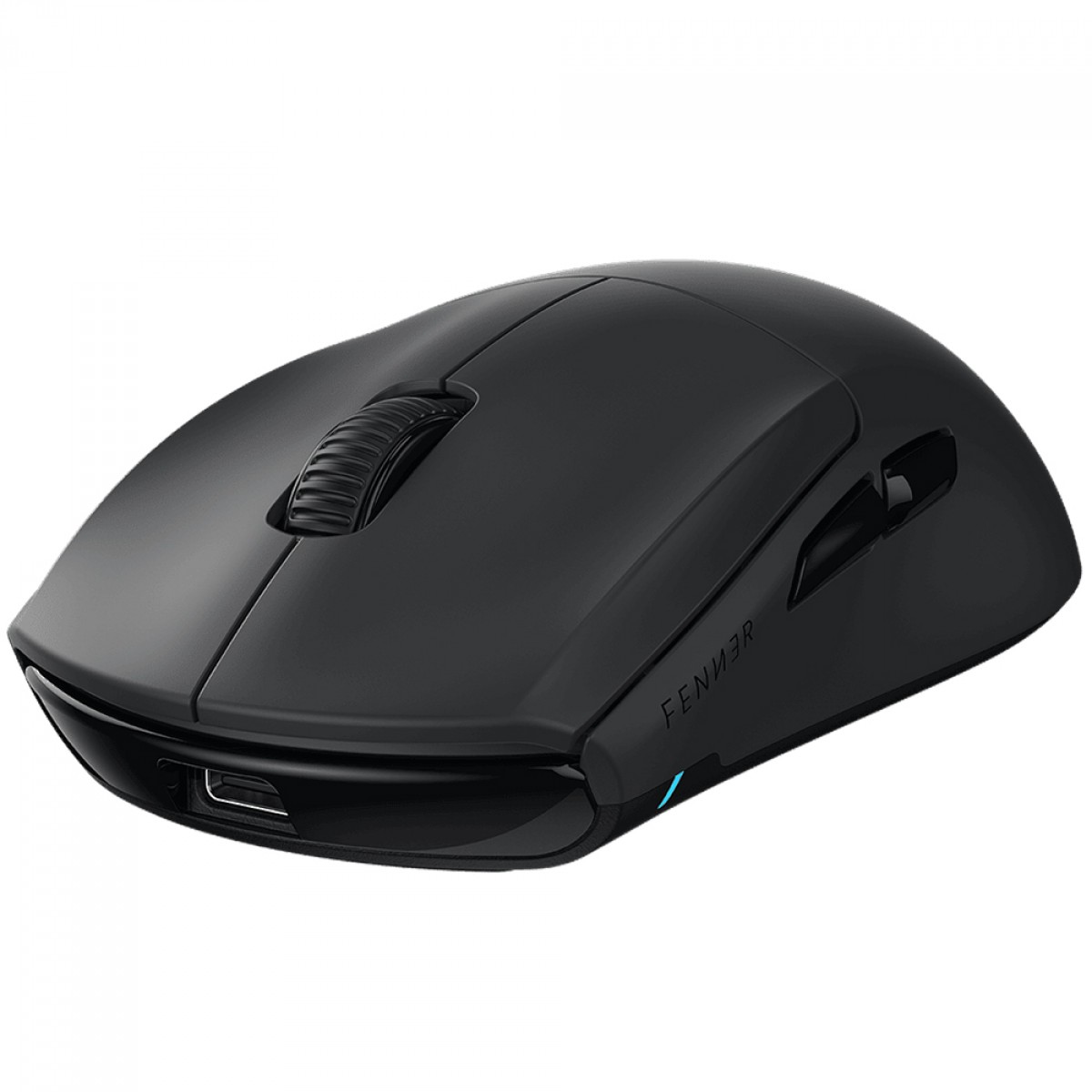 Mouse Gamer PCYes Fenner, Wireless/Bluetooth, 26000 DPI, 8K, 5 Botões, Sensor PixArt 3395, Preto, PMGFBV8K