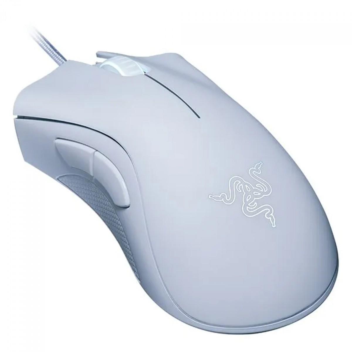 Mouse Gamer Razer DeathAdder Essential White Edition, USB, 6400 DPI, 5 Botões, Branco, RZ0103850200
