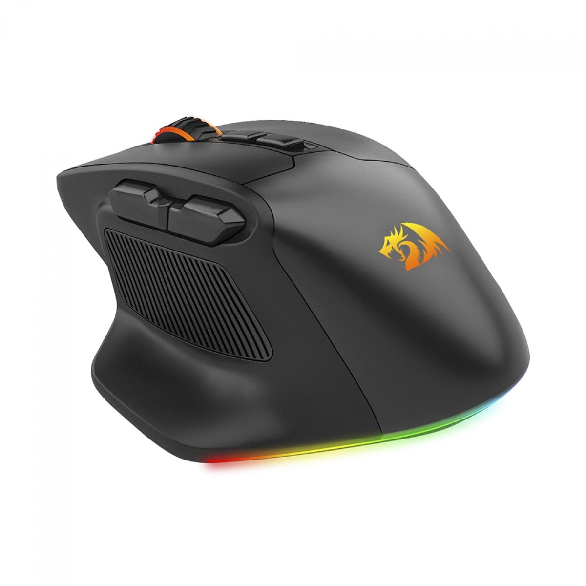 Mouse Gamer Redragon Bullseye Pro, RGB, Wireless, Bluetooth, 26000 DPI, 7 Botões Programáveis, Black, M806RGB-PRO