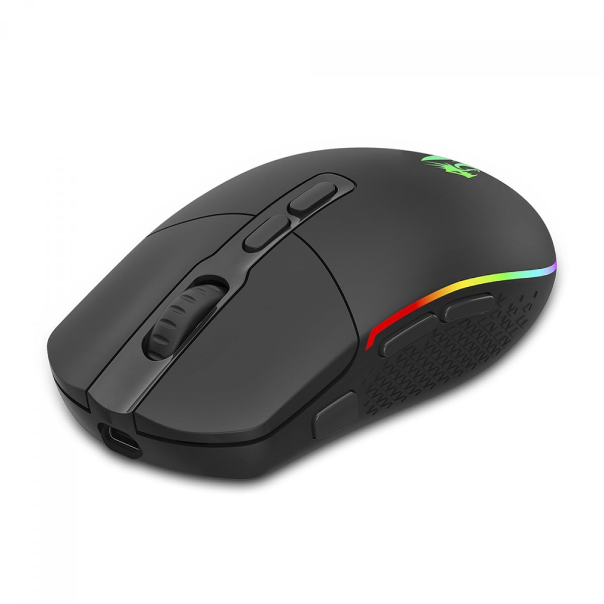 Mouse Gamer Redragon Invader Pro, RGB, 10000 DPI, Pixart PMW3325, 8 Botões Programáveis, Preto, M719RGB-PRO