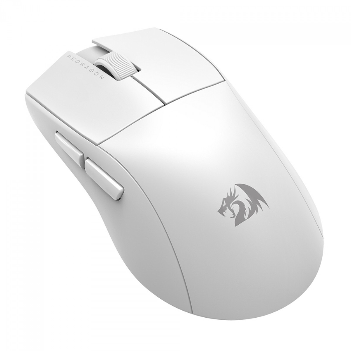 Mouse Gamer Redragon King Pro 4K Lunar White, Wireless Mouse Gamer Redragon King Pro 4K Lunar White, Wireless