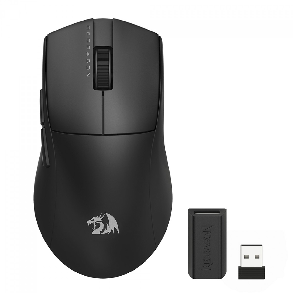 Mouse Gamer Redragon King Pro Wireless 26000 DPI 7 Bot es Preto 