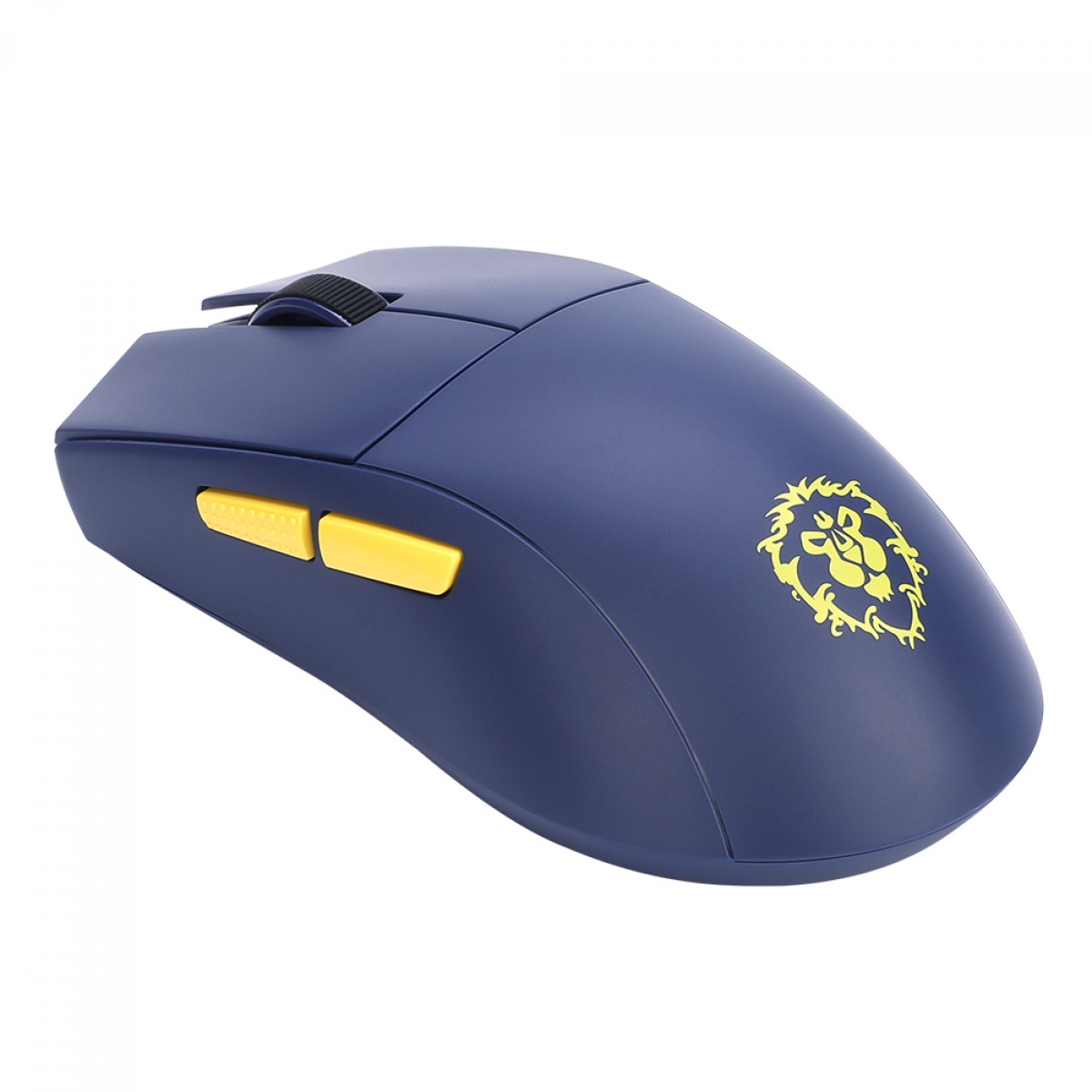 Mouse Gamer Redragon King Pro World of Warcraft Aliança, Wireless, Bluetooth, 26000 DPI, PMW3395, 5 Botões Programáveis, Azul