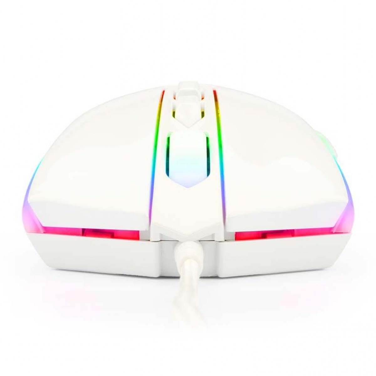 Mouse Gamer Redragon MEMEANLION CHROMA, 10000 DPI, 8 Botões, White, M710W-RGB