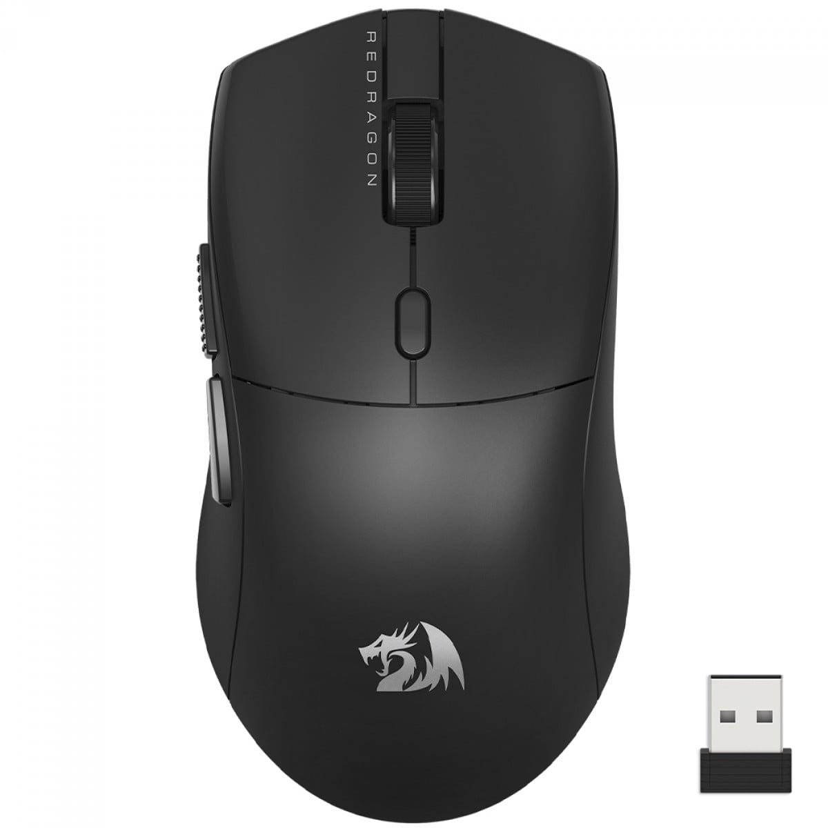 Mouse Gamer Redragon Neva Pro M815-PRO, Wireless, Bluetooth, 26000 DPI, Sensor PAW 3395, 6 Botões, Preto