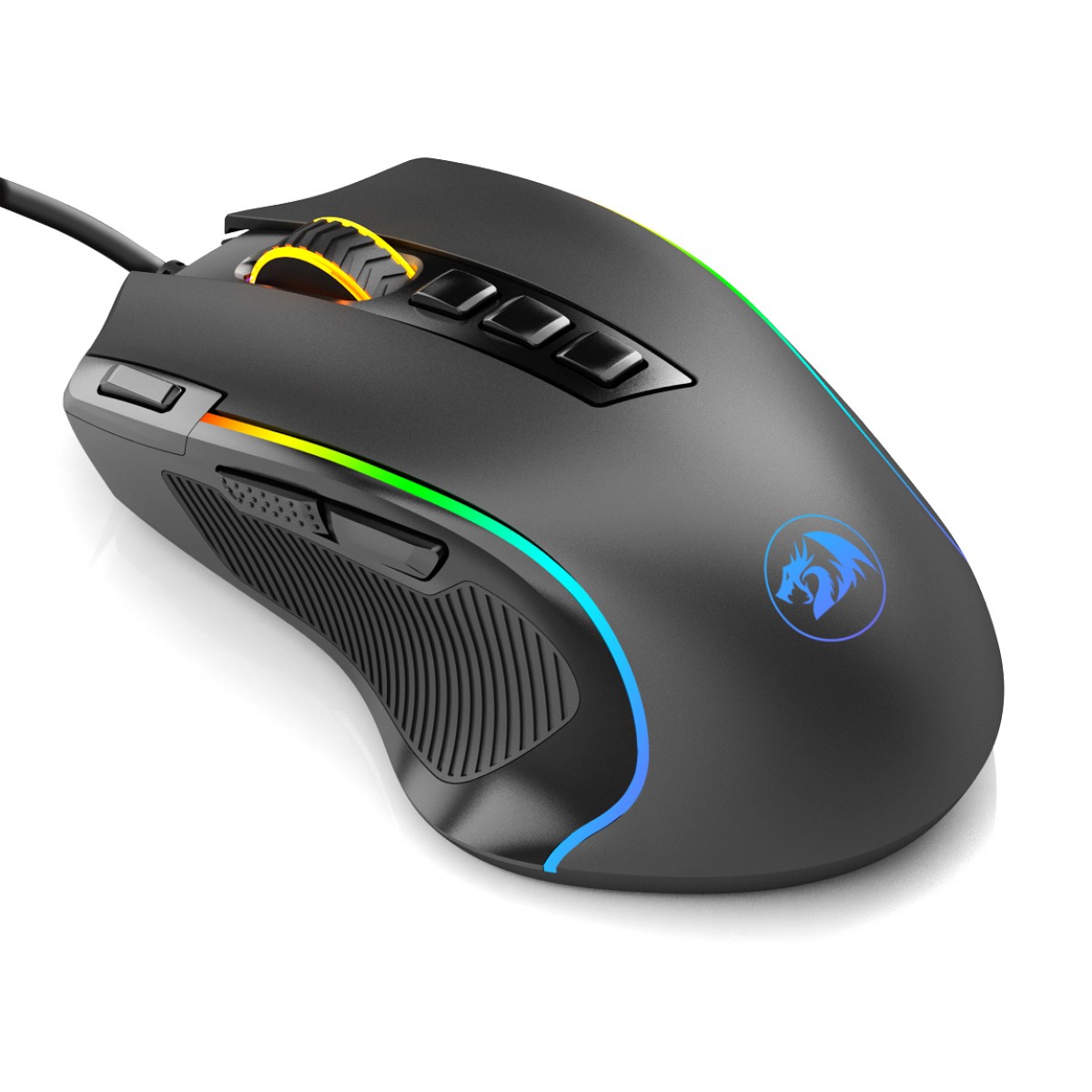Mouse Gamer Redragon Predator RGB, M612-RGB