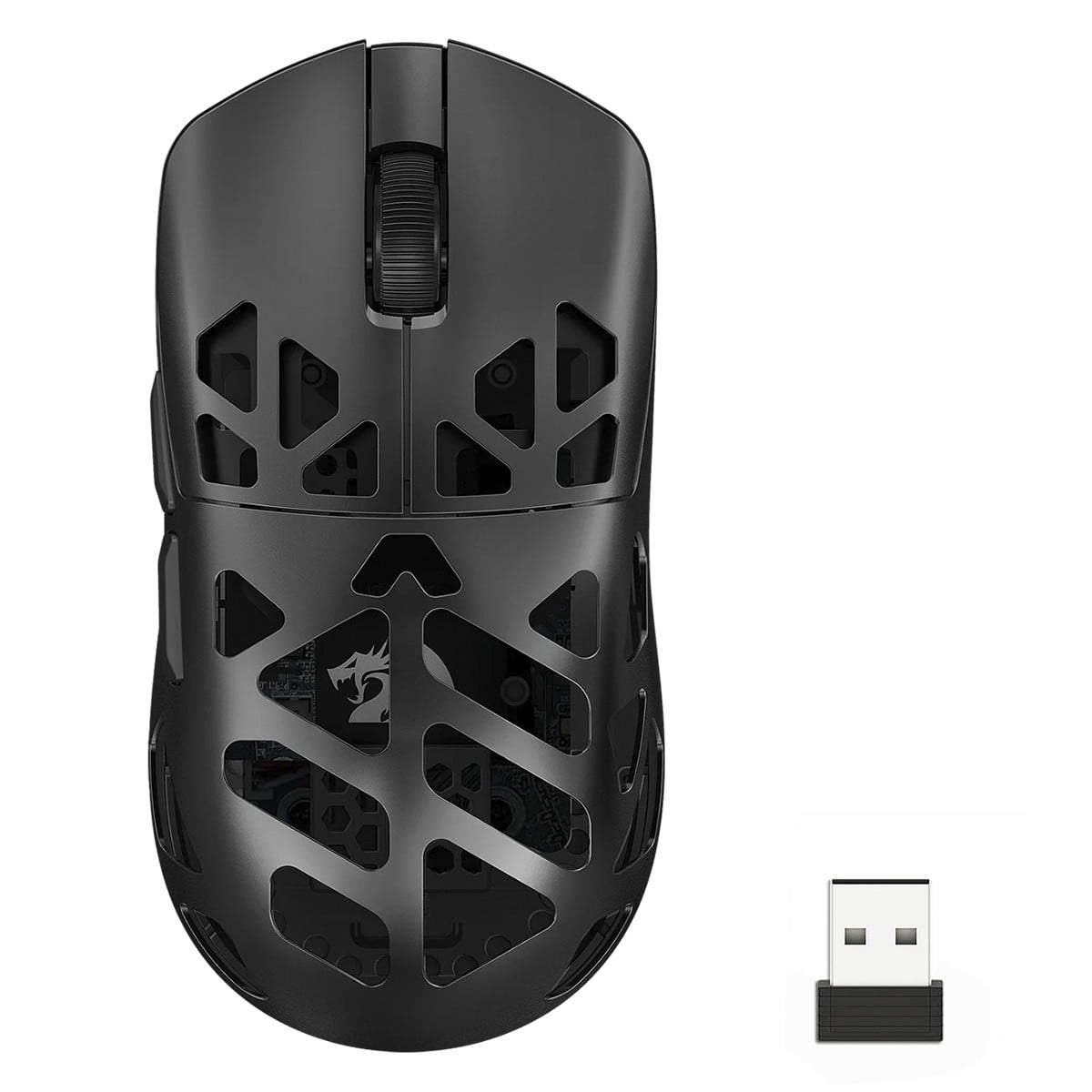 Mouse Gamer Redragon Prism Pro 1K, Tri-Mode, 26000 DPI, PAW3395, 5 Botões, Preto, M997-PRO-1K
