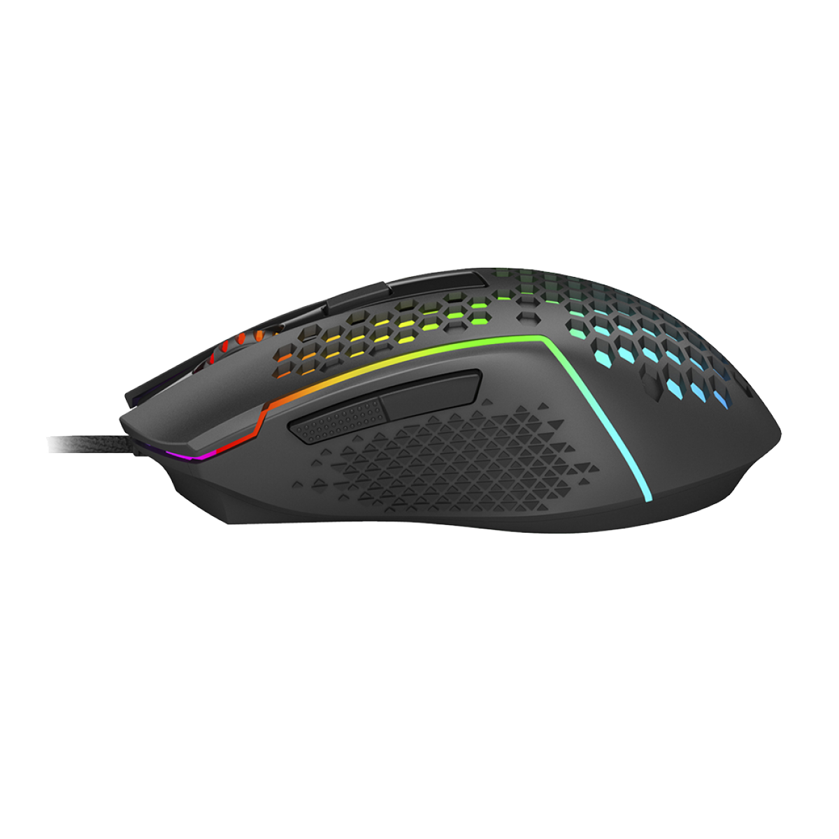 Mouse Gamer Redragon Reaping Elite, RGB, 6 Botões, 32000 DPI, Black, M987P-K