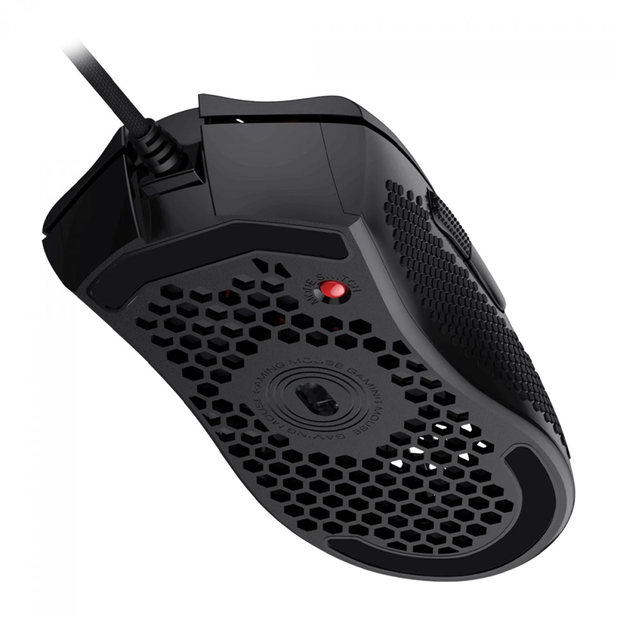 Mouse Gamer Redragon Storm Basic, 12400 DPI, 6 Botões Programáveis, RGB, Preto, M808-N