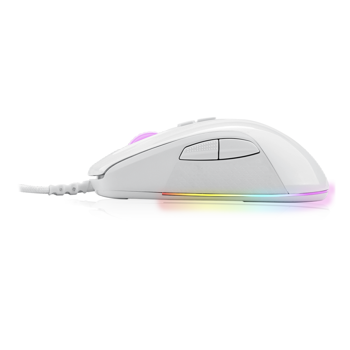Mouse Gamer Redragon Stormrage, 10000 DPI, 7 Botões Programáveis, White, M718W-RGB