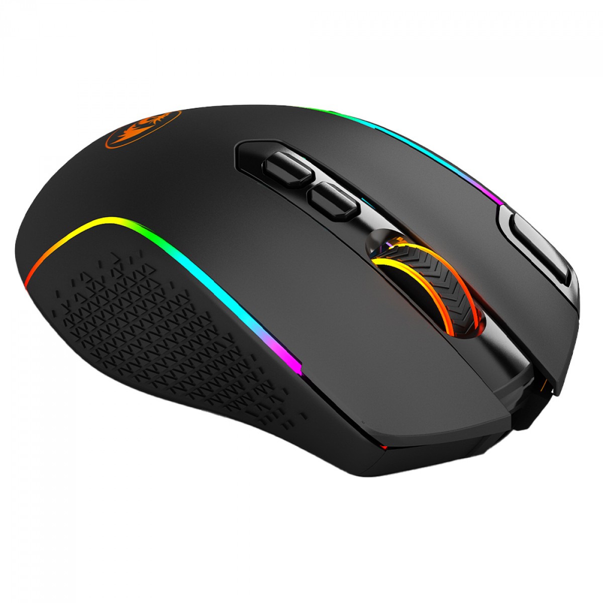 Mouse Gamer Redragon Taipan Pro, RGB, Wireless, 10000 DPI, 8 Botões Programáveis, Preto, M810RGB-PRO