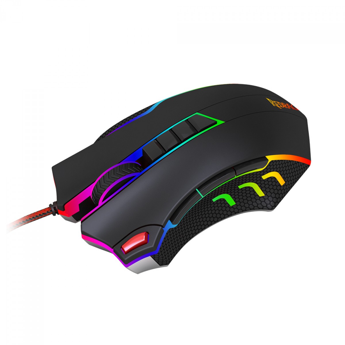 Mouse Gamer Redragon Titanoboa 2 Chroma, RGB, 24000 DPI, 10 Botões, Black, M802-RGB-1