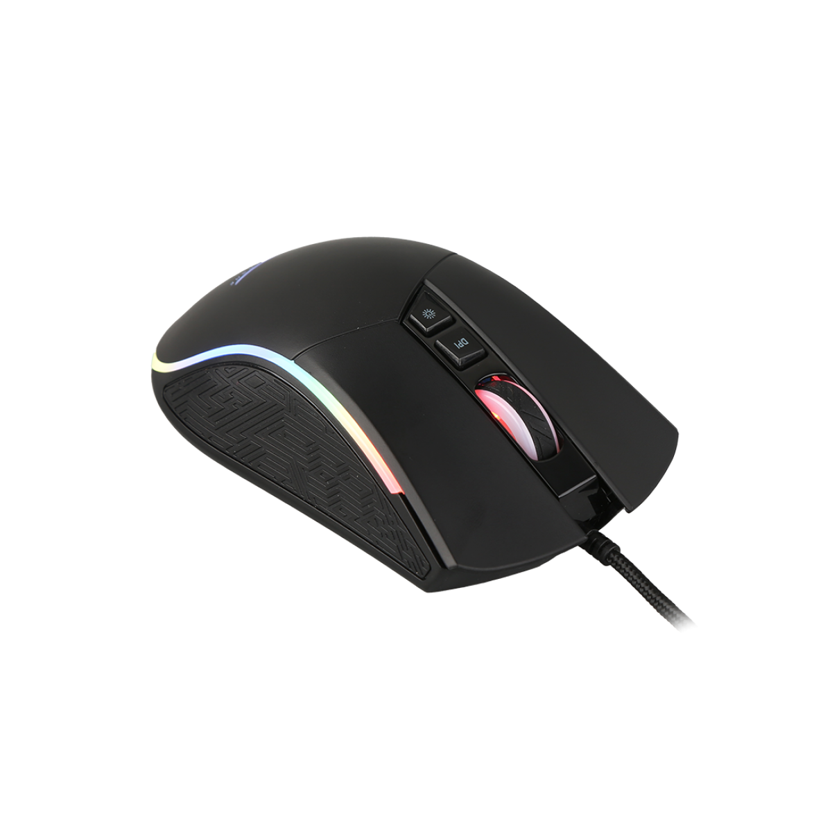 Mouse Gamer SuperFrame, BOSS, 10000 DPI, RGB, 7 Botões, Black, Sensor Pixart 3325 