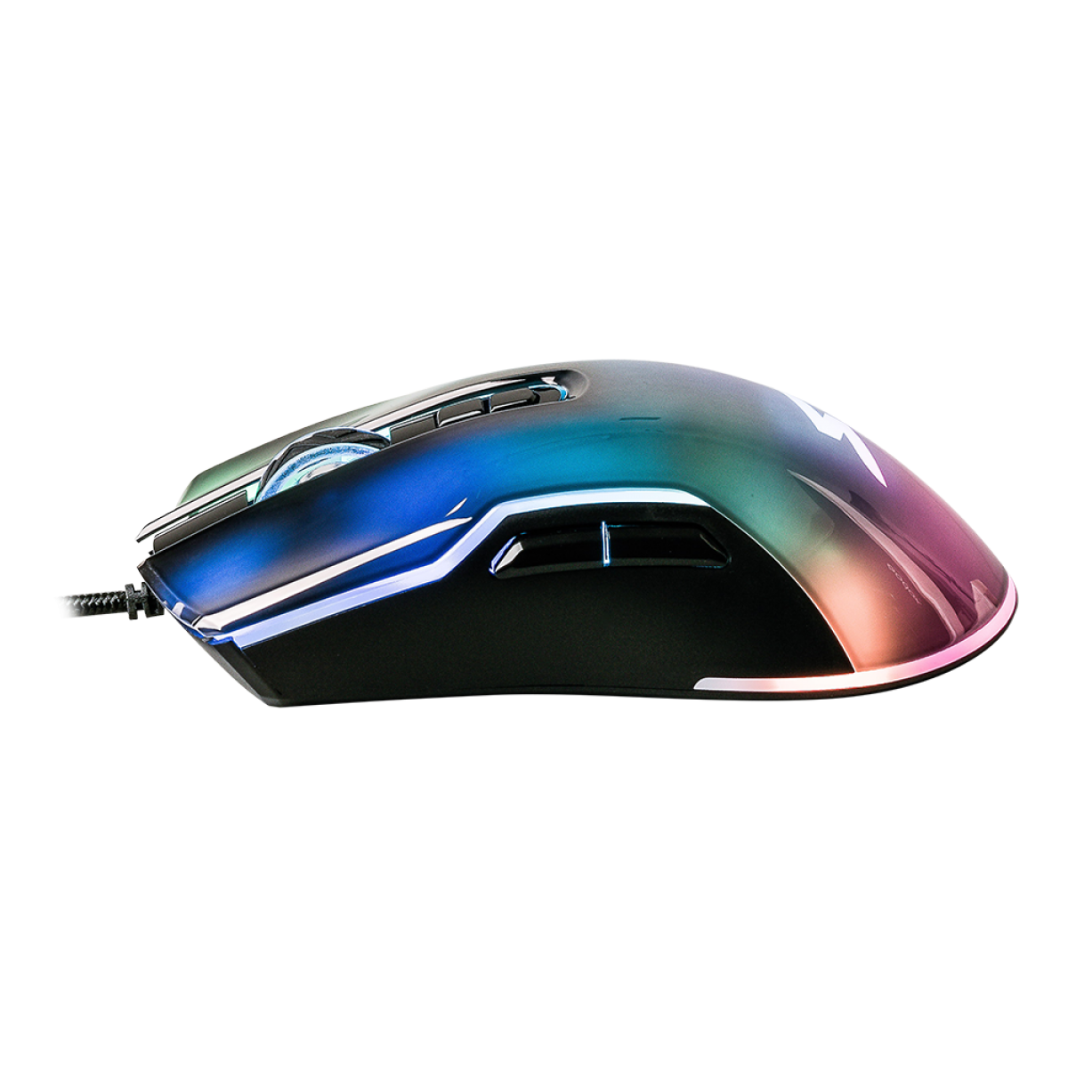 Mouse Gamer SuperFrame Light, RGB, Sensor 725C, 7200 DPI, 7 Botões Programáveis, USB