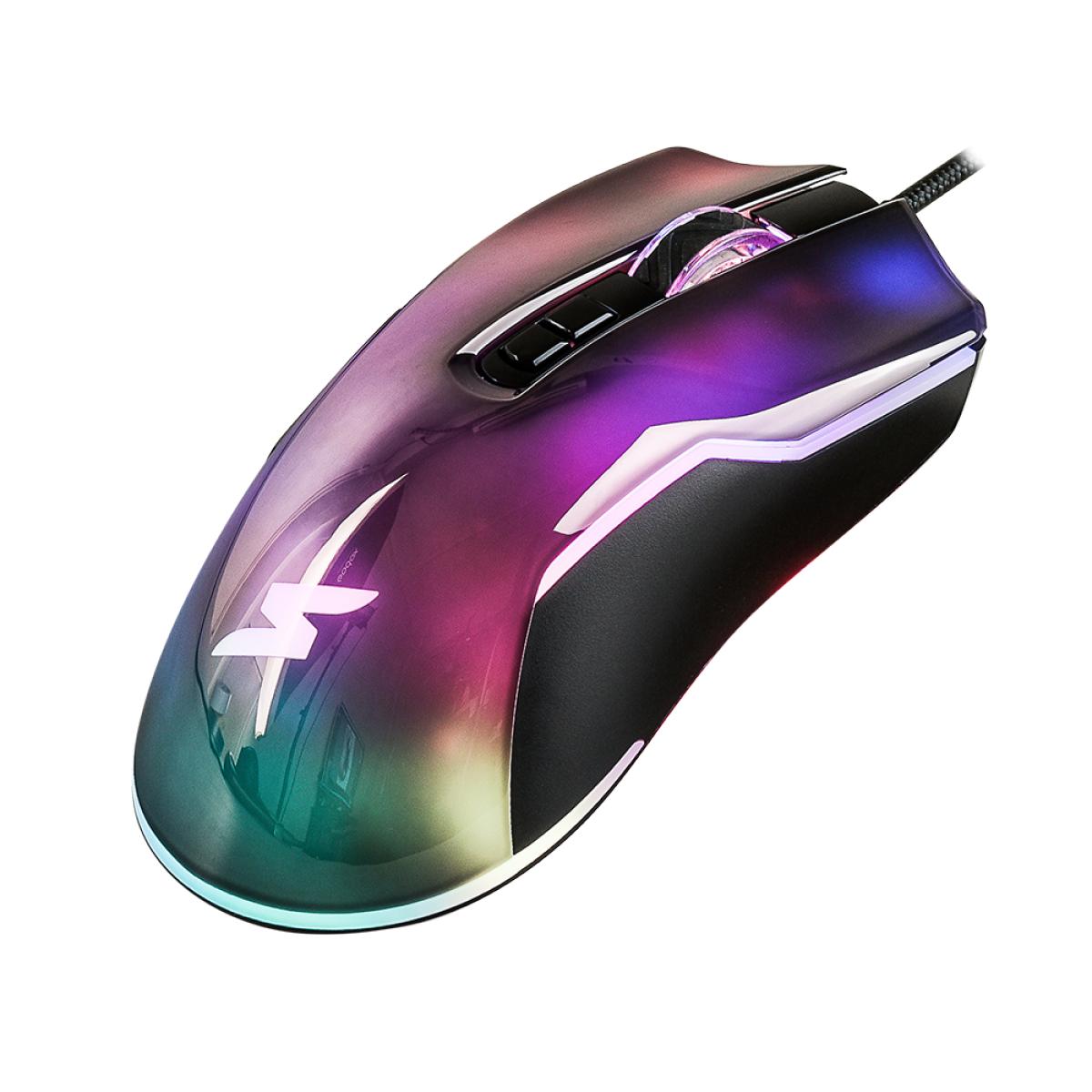 Mouse Gamer SuperFrame Light, RGB, Sensor 725C, 7200 DPI, 7 Botões Programáveis, USB