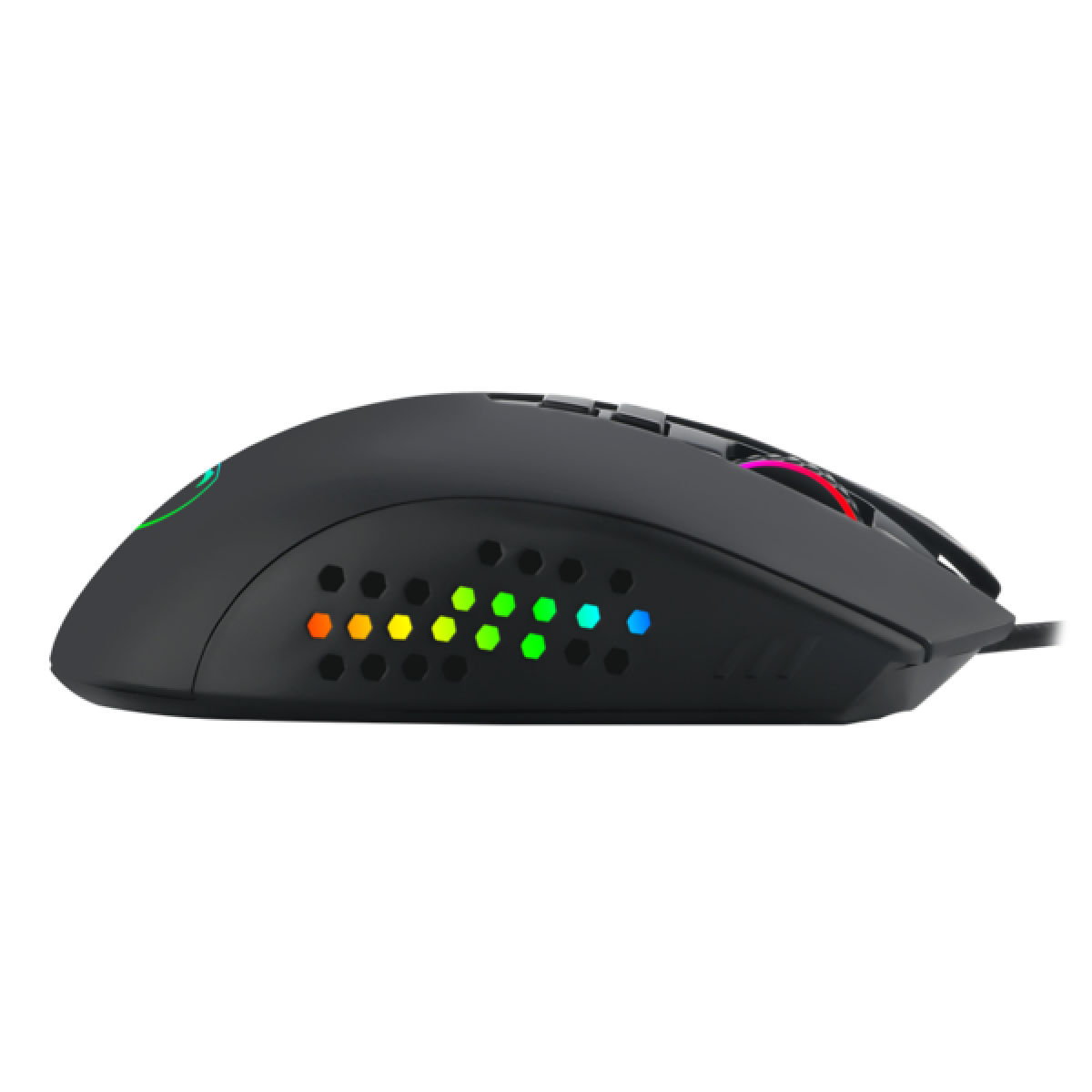 Mouse Gamer T-Dagger Captain, RGB, 8000 DPI, 7 Botões Programáveis, Black, T-TGM302 - Open Box