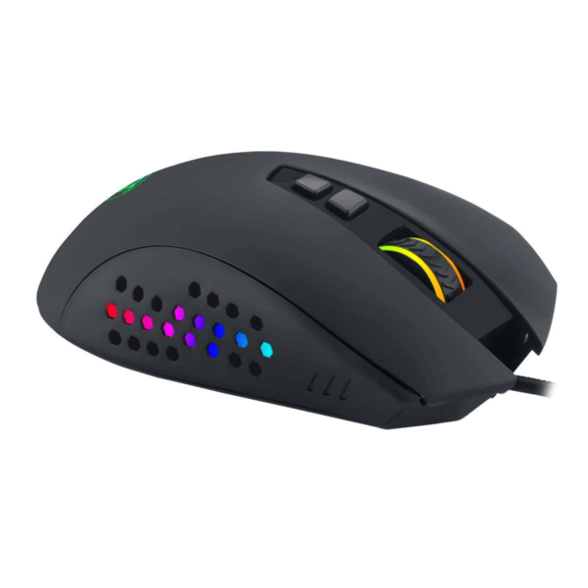 Mouse Gamer T-Dagger Captain, RGB, 8000 DPI, 7 Botões Programáveis, Black, T-TGM302