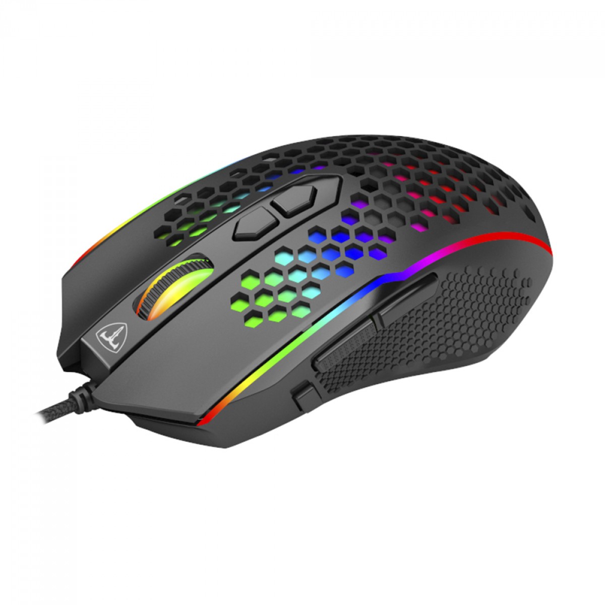 Mouse Gamer T-Dagger Imperial, RGB, 8000DPI, 8 Botões, Black, T-TGM310