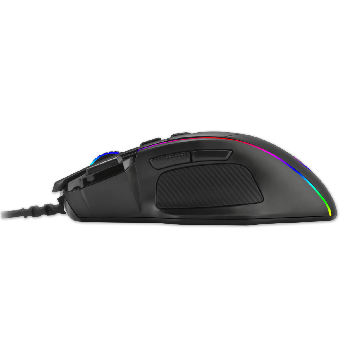 Mouse Gamer T-Dagger Roadmaster RGB, 8000 DPI, 8 Botões, Black, T-TGM307
