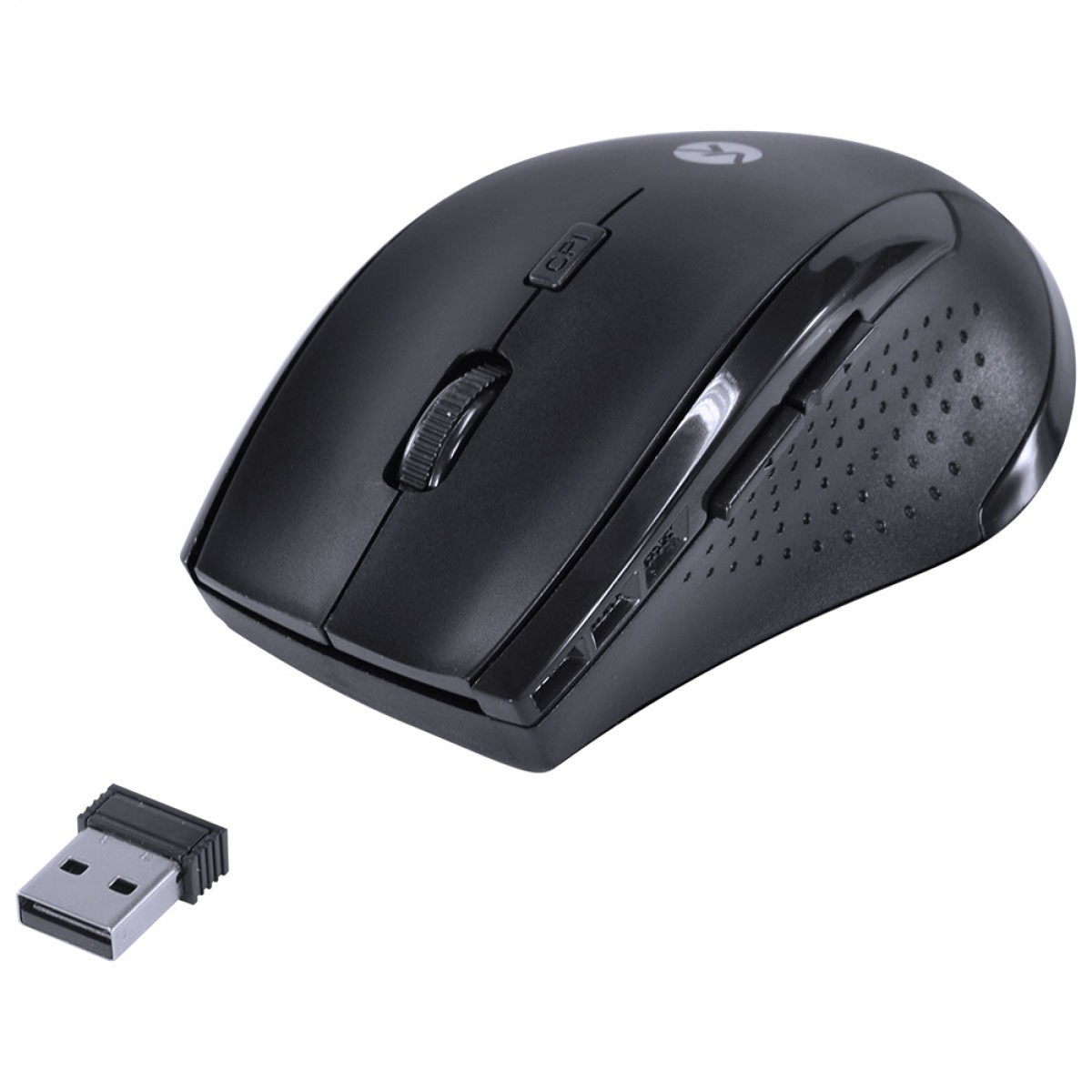 Mouse Gamer Vinik Dynamic Ergo, 2.4Ghz, 1200DPI, 6 Botões, Preto, DM110
