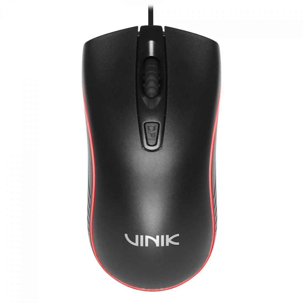 Mouse Gamer Vinik Rickie, USB, 1500 DPI, Rainbow, Preto, 3 Botões, MGRKRGB 