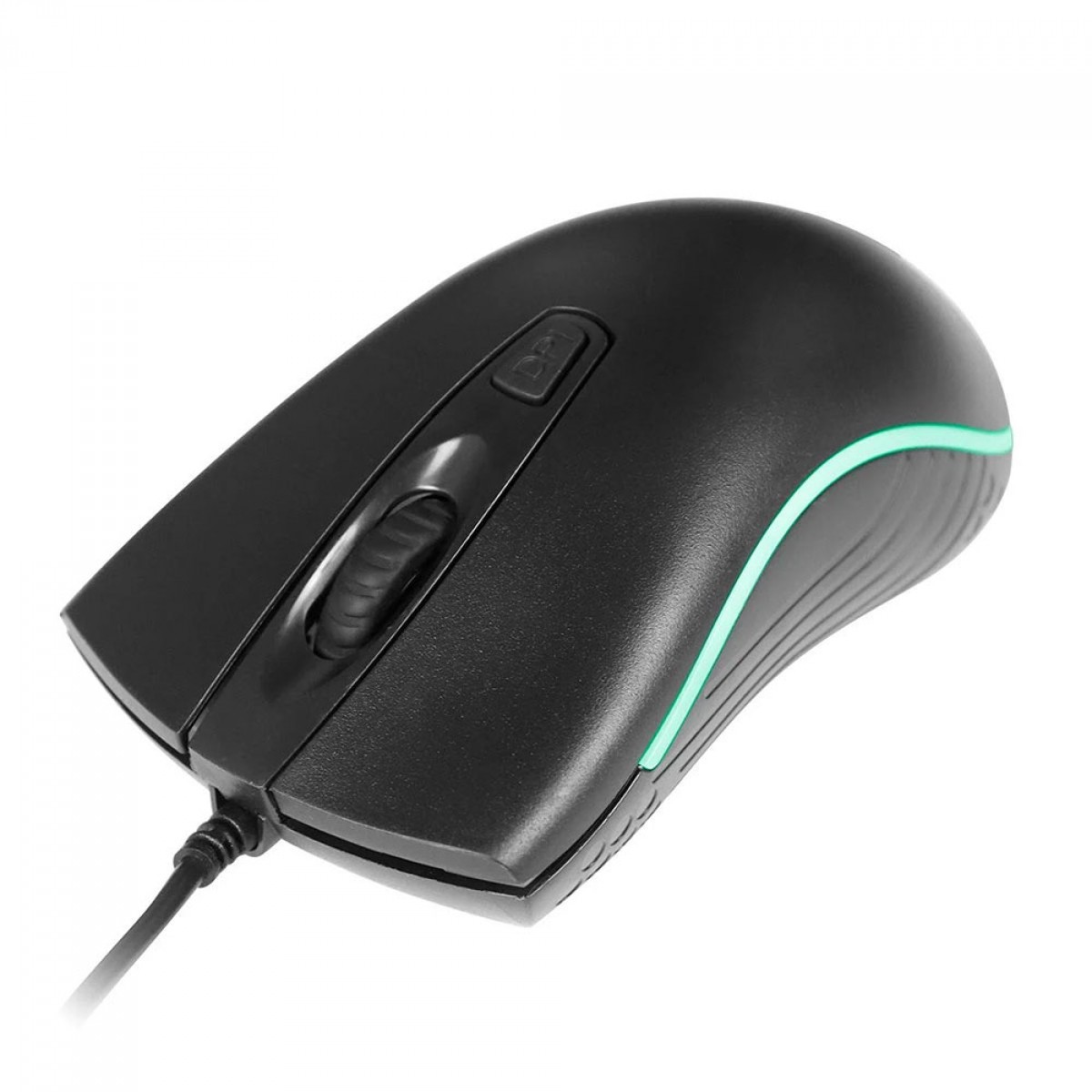 Mouse Gamer Vinik Rickie, USB, 1500 DPI, Rainbow, Preto, 3 Botões, MGRKRGB 