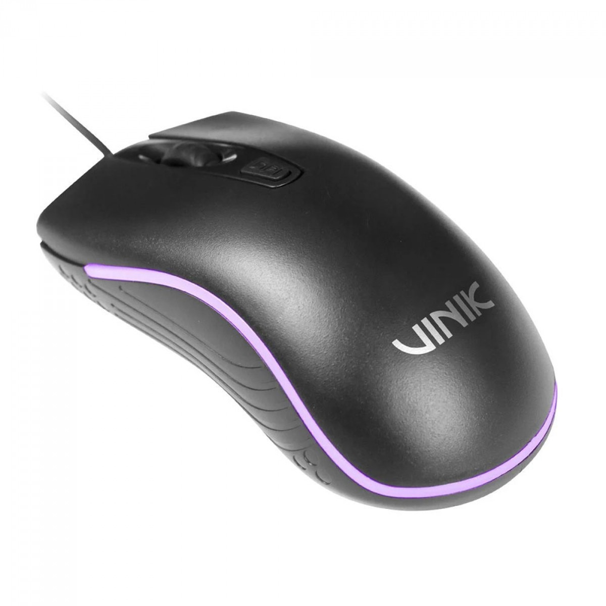 Mouse Gamer Vinik Rickie, USB, 1500 DPI, Rainbow, Preto, 3 Botões, MGRKRGB 