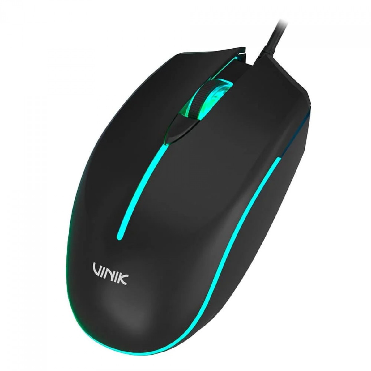 Mouse Gamer Vinik Skill, 1200 DPI, RGB, USB, 3 Botões, Preto, MGSKRGB