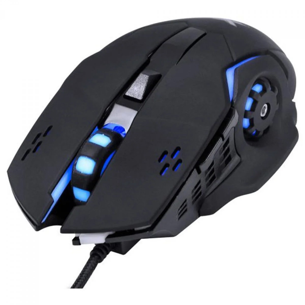 Mouse Gamer VX Gaming Galatica, USB, 2400 DPI, LED Azul, Preto 