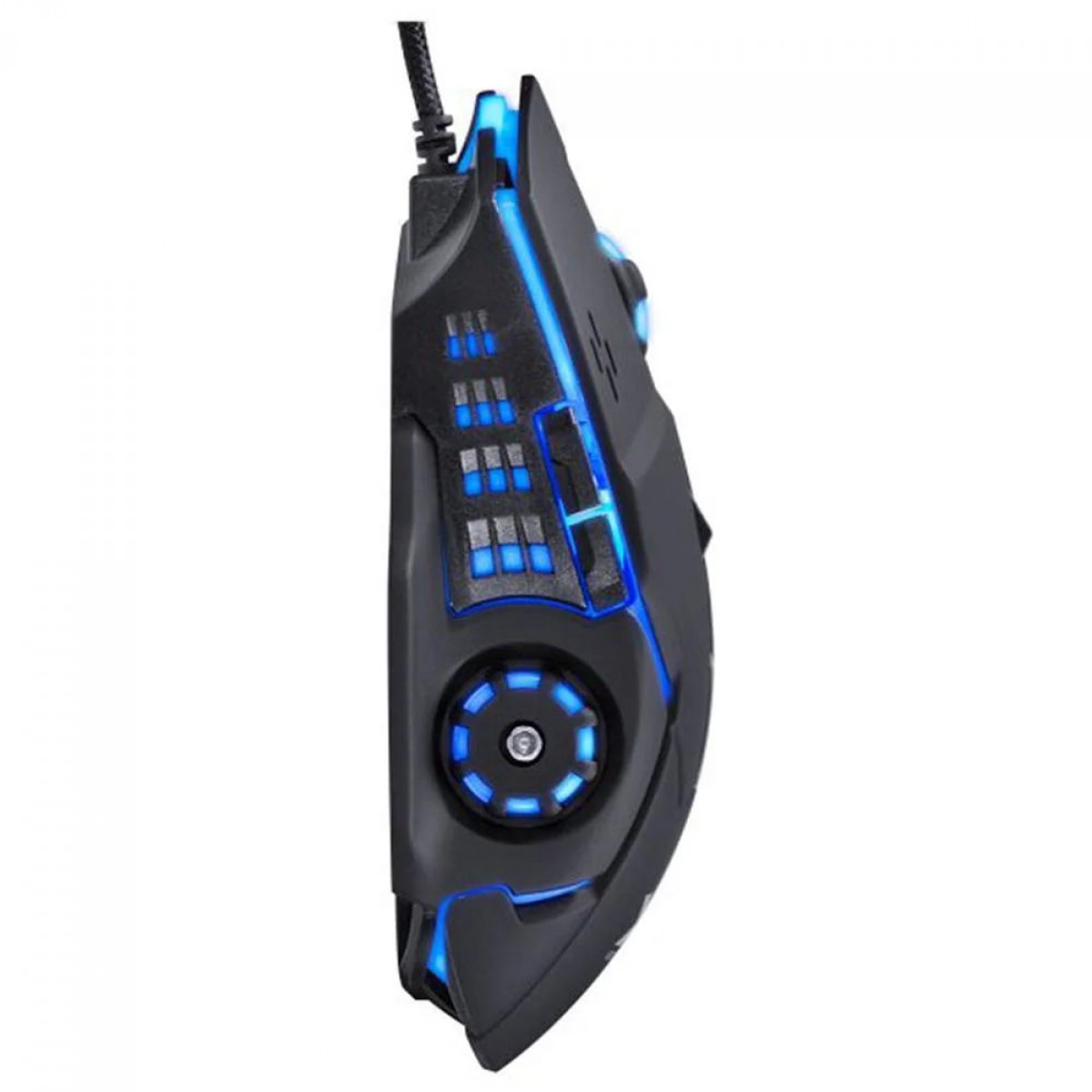 Mouse Gamer VX Gaming Galatica, USB, 2400 DPI, LED Azul, Preto 