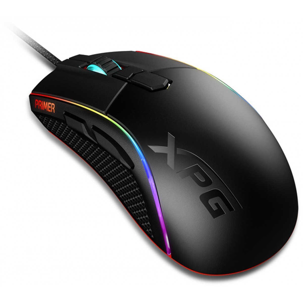 Mouse Gamer XPG, Primer, 12000DPI, RGB, 7 Botões, Black, PRIMER-BKCWW