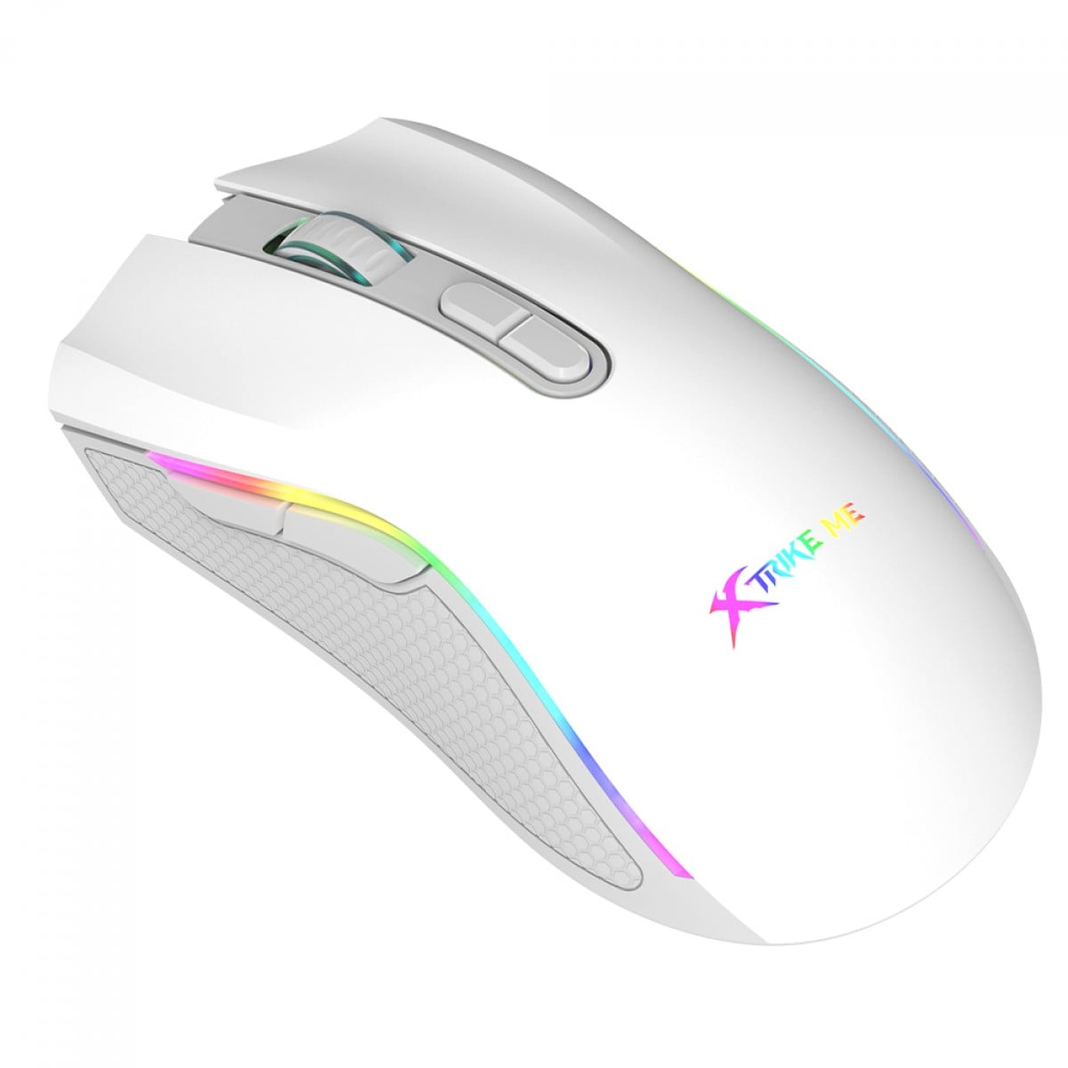 Mouse Gamer Xtrike Me GM-314, RGB, 7200 DPI, 7 Botões, Branco