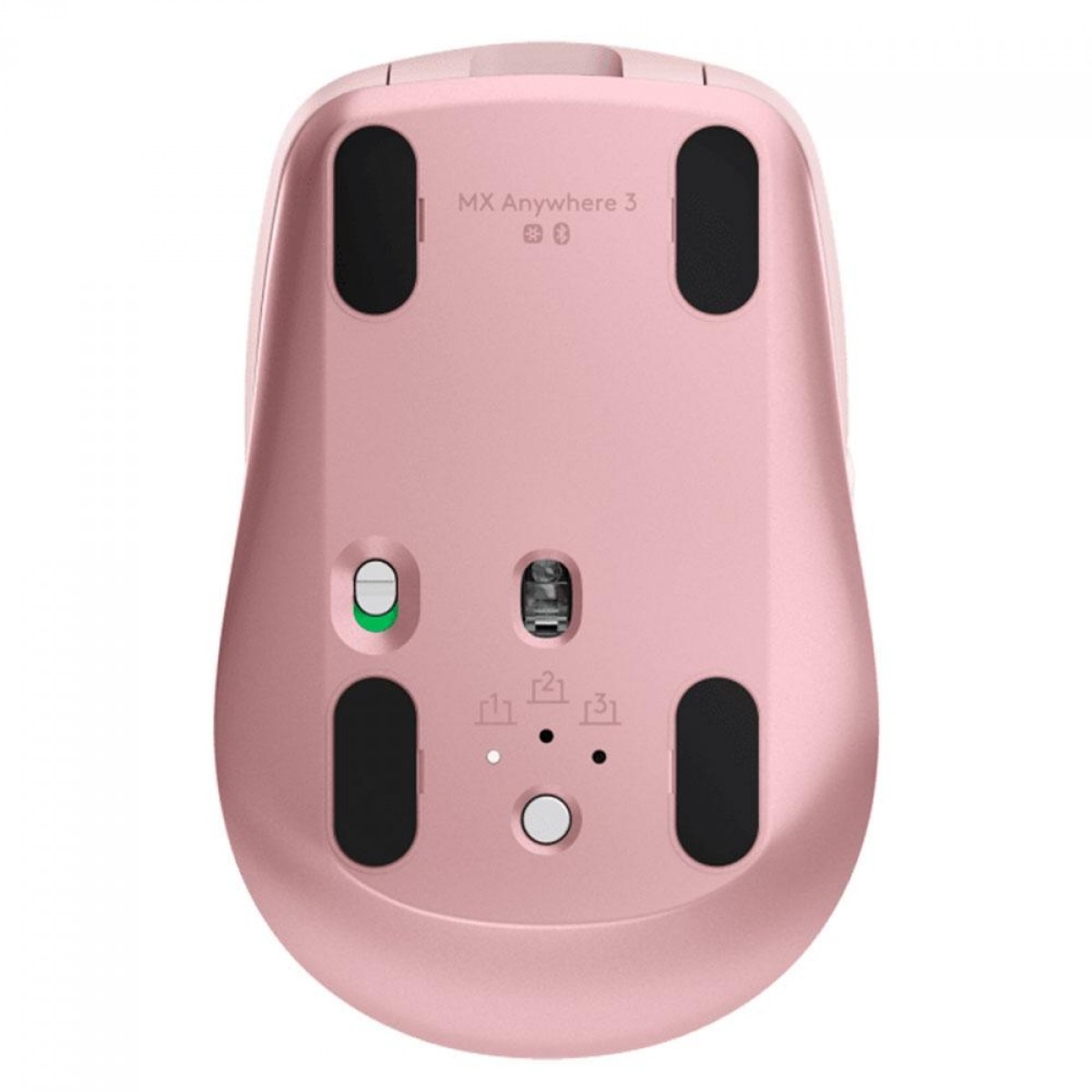 Mouse Logitech MX Anywhere 3 Wireless, 4000 DPI, 6 Botões, Pink, 910-005994