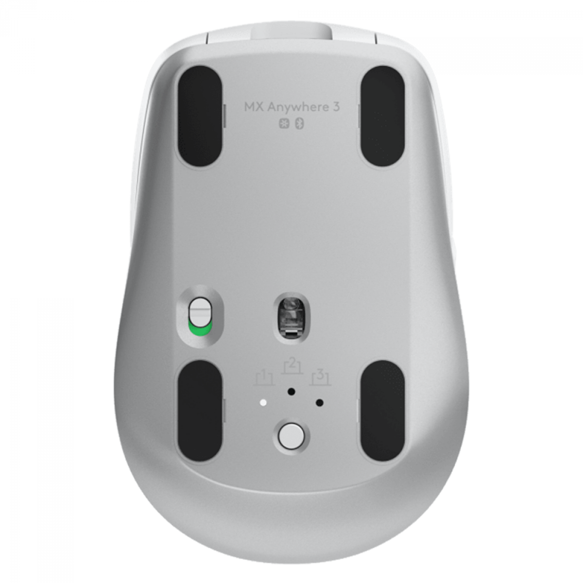 Mouse Logitech MX Anywhere 3 Wireless, 4000 DPI, 6 Botões, White, 910-005993