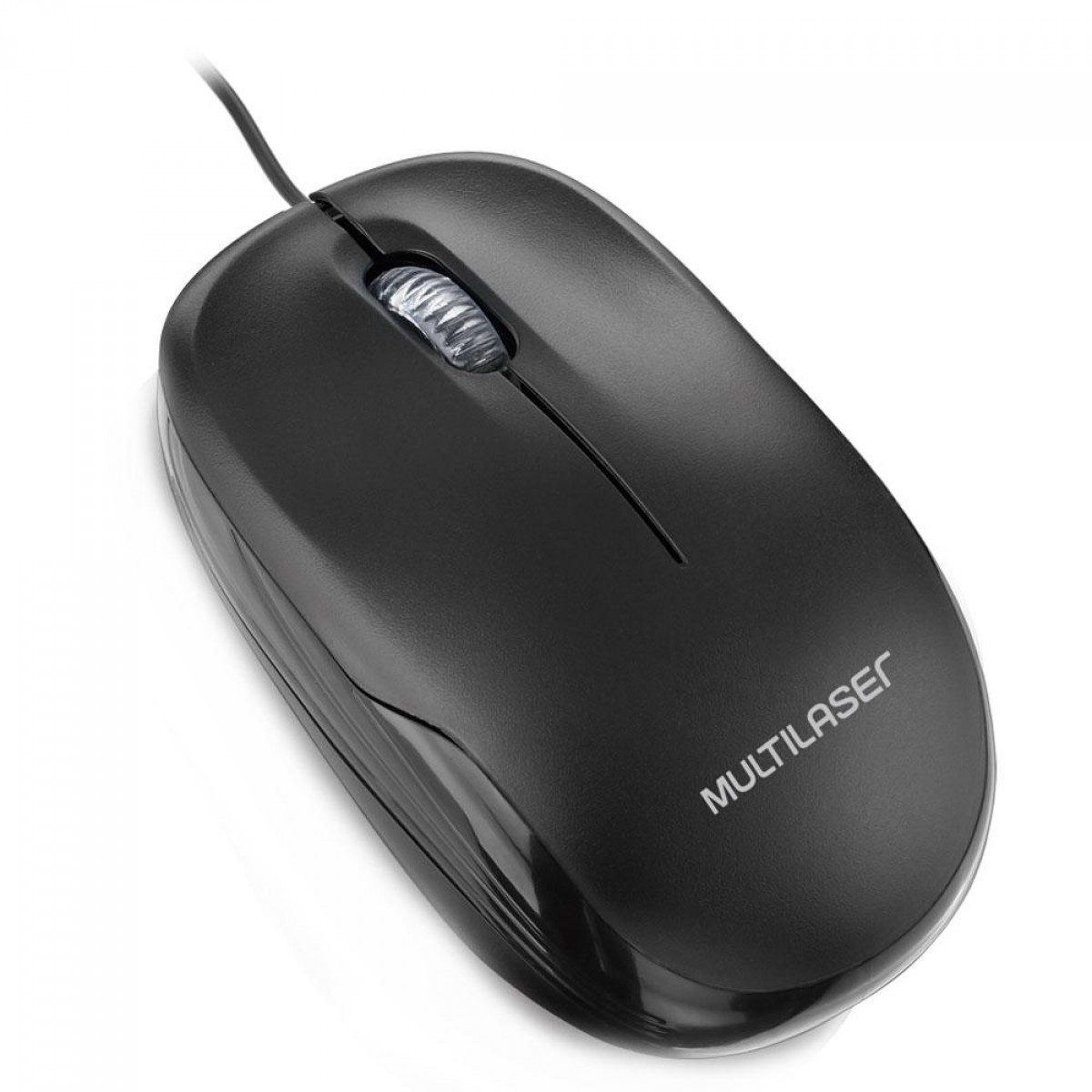 Mouse Multilaser, 1200DPI, USB, Black, MO255