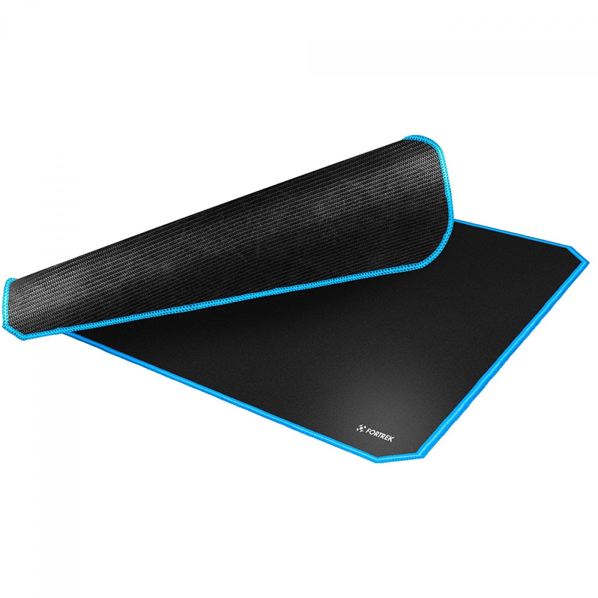 Mouse Pad Gamer Fortrek Speed MPG101 AZ, Médio (320x240mm), Preto/Azul - 72696