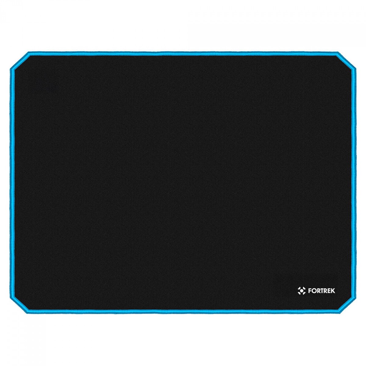 Mouse Pad Gamer Fortrek Speed MPG101 AZ, Médio (320x240mm), Preto/Azul - 72696
