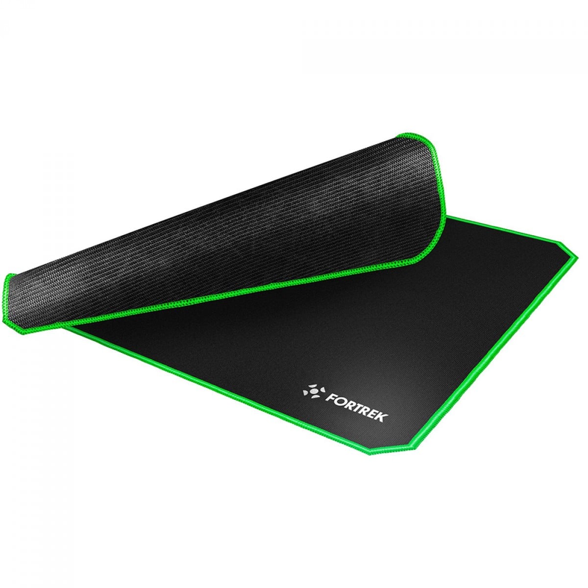 Mouse Pad Gamer Fortrek Speed MPG101 VD, Médio (320x240mm), Preto/Verde - 72691