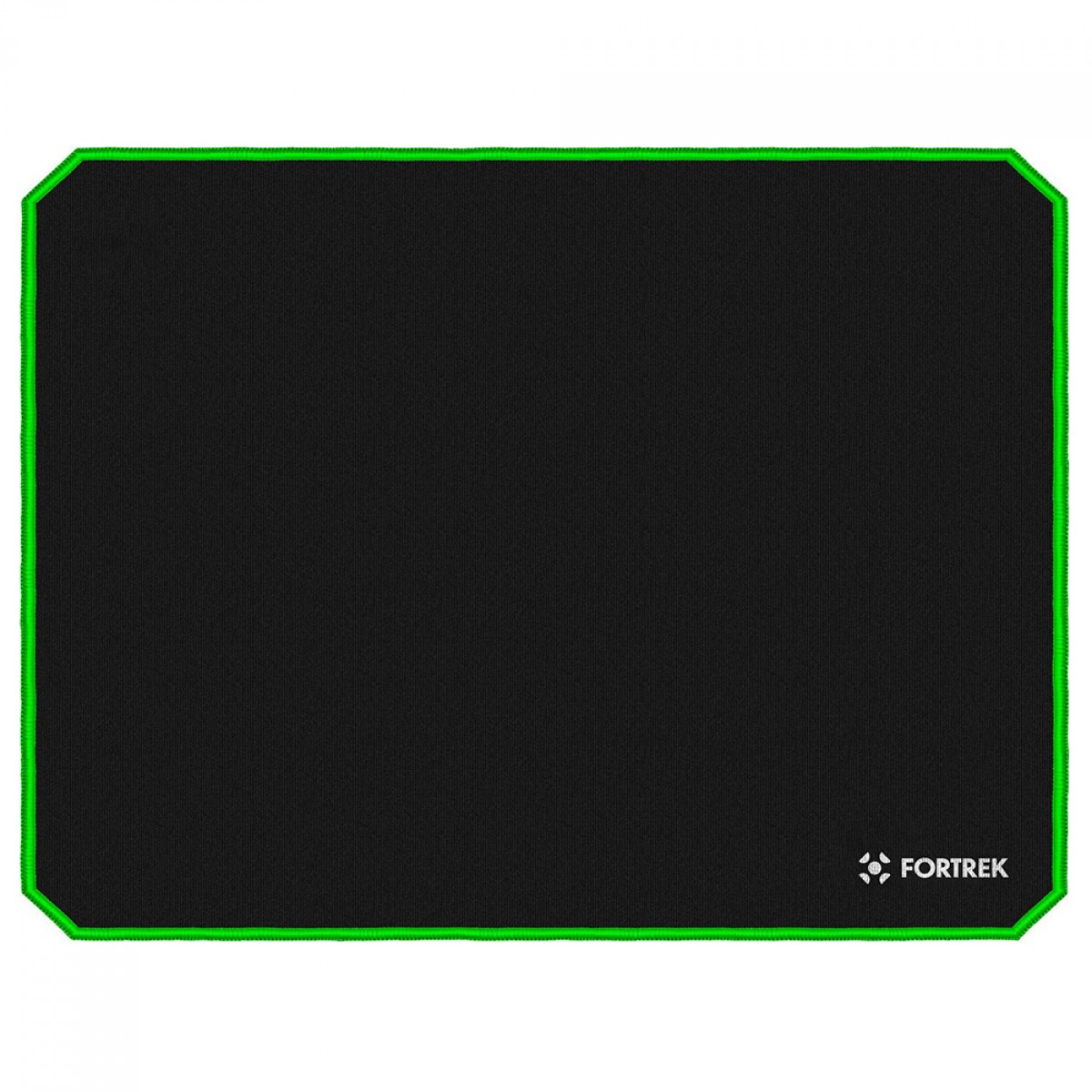 Mouse Pad Gamer Fortrek Speed MPG101 VD, Médio (320x240mm), Preto/Verde - 72691