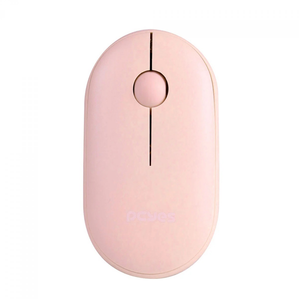 Mouse PCYes College, Wireless/Bluetooth, 1600 DPI, 3 Botões, Rosa, PMCWMDSCP
