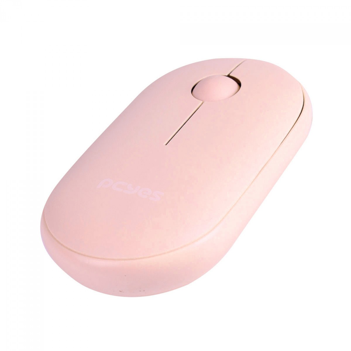 Mouse PCYes College, Wireless/Bluetooth, 1600 DPI, 3 Botões, Rosa, PMCWMDSCP