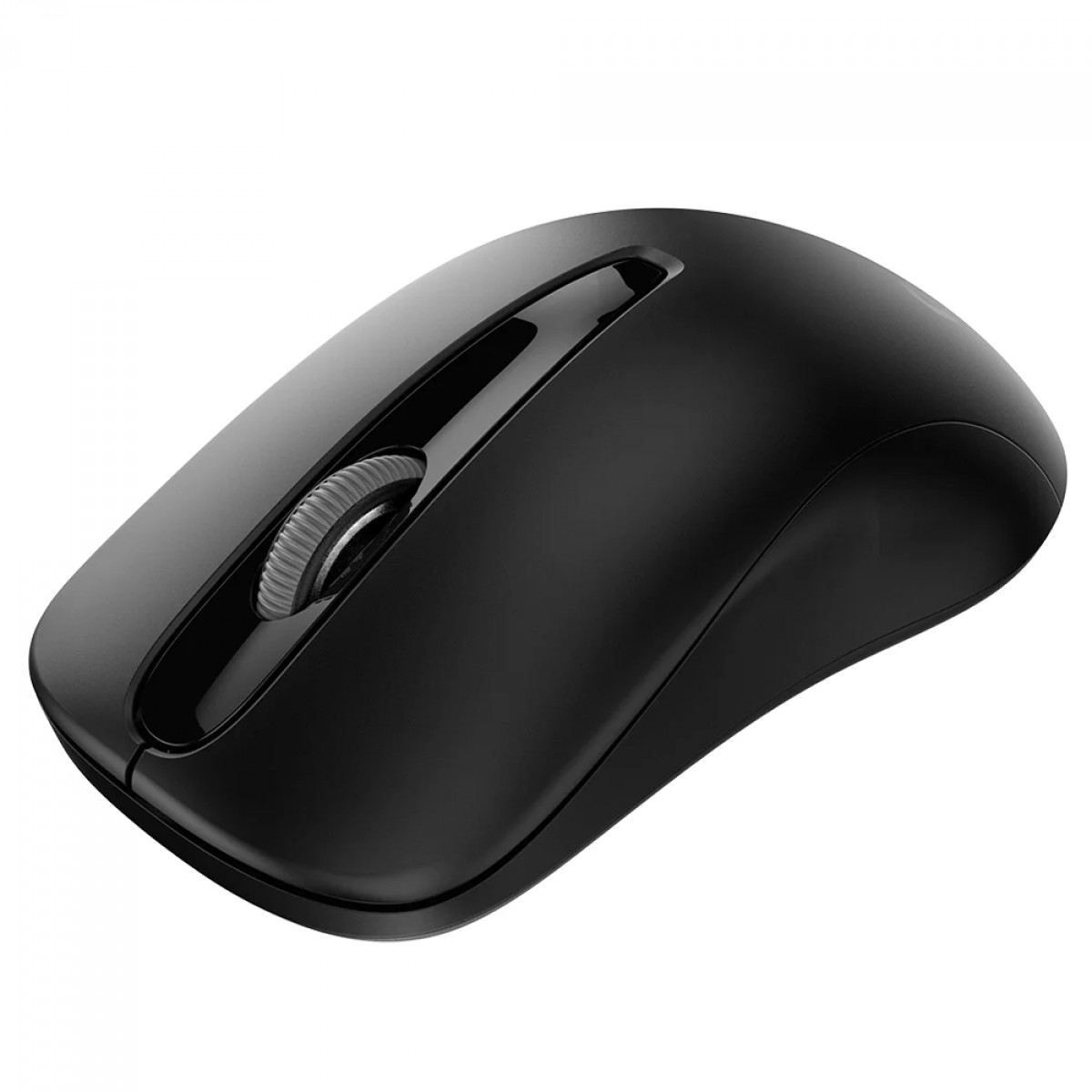 Mouse PCYes Comfort, Wireless, 1200 DPI, 3 Botões, Preto, PMOC12W
