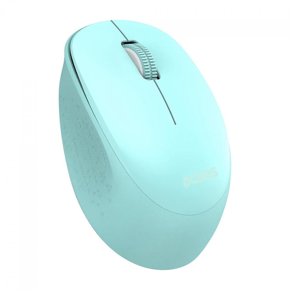 Mouse PCYes Mover Green, Wireless, 1600 DPI, 3 Botões, Verde, PMMWSCG