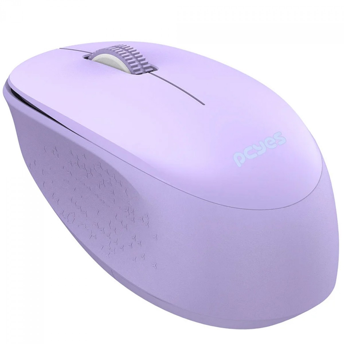 Mouse PCYes Mover Purple, Wireless, 1600 DPI, 3 Botões, Roxo, PMMWSCPP