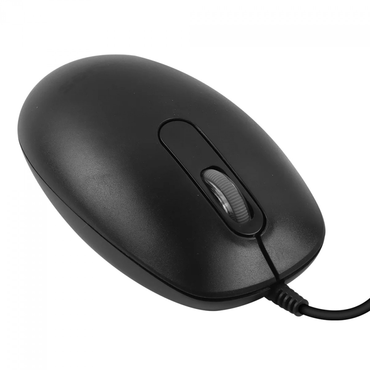 Mouse PCYes Soft, 1200 DPI, Silent Click, 3 Botões, Preto, MSSC01