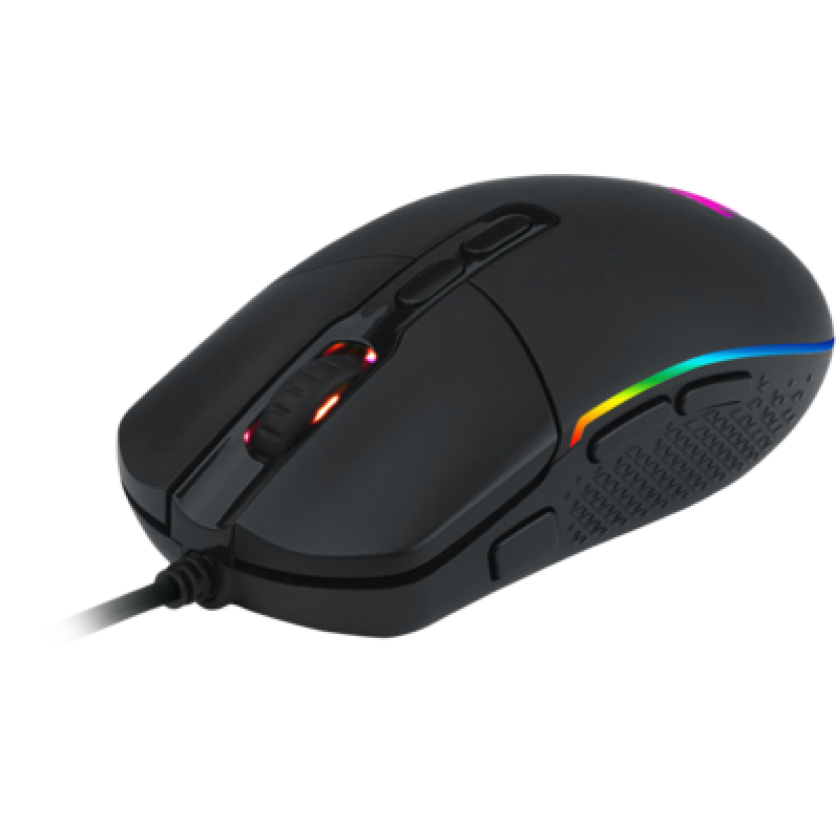 Mouse Gamer Redragon Invader M719 RGB, 10.000DPI, 8 Botões, Black