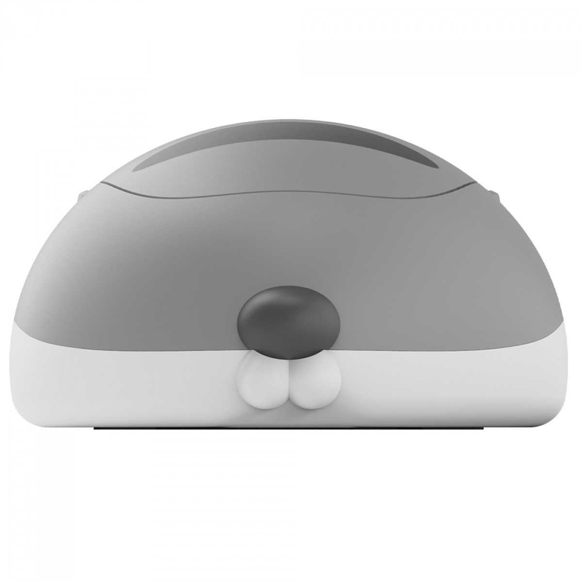 Mouse Temático Akko Gray Mimo, Wireless, 1200 DPI, Cinza